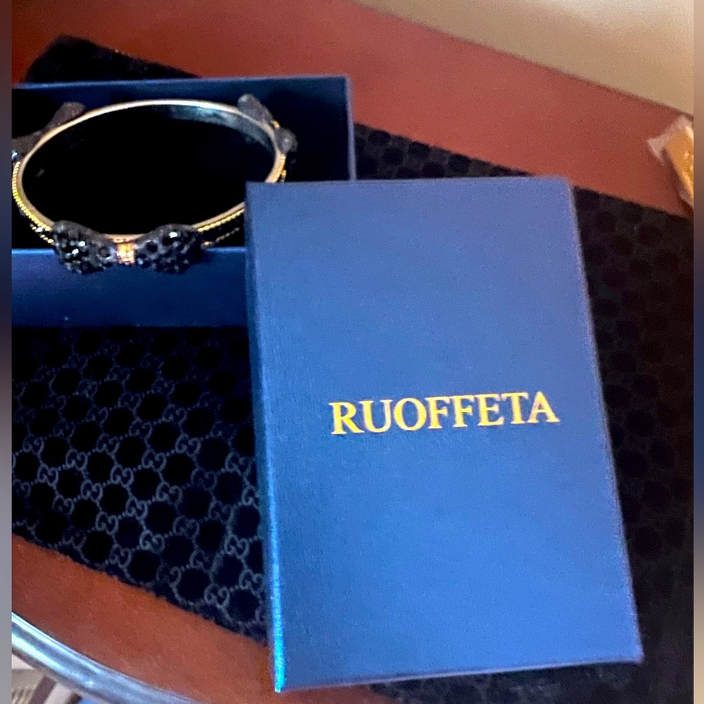 Rouffeta Tuxedo Bangle Bracelet